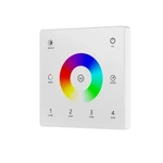 Pilot RGB/RGBW Panel Slim Biały Naścienny 4 strefy LED RF 2.4GHz Seria SD