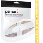 PSMART Taśma Pasek LED 12V WW 3000K 2835 IP65 8mm 120led/m 5m