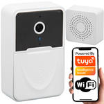 Inteligentny Mini Dzwonek z Kamerą Akumulator RF WiFi TUYA