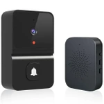 Inteligentny mini dzwonek z kamerą RF WiFi TUYA czarny