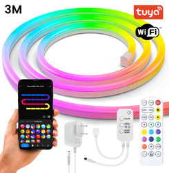Neon PRO RGBIC LED 3M 21W IP65 + Pilot WiFi TUYA