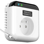 Gniazdko schuko termostat 15A z sensorem WiFi TUYA