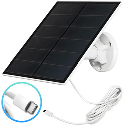 Waterproof Solar Panel for Camera | 5W | USB-C | 3m Cable