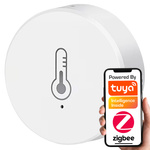 Inteligentny Czujnik Temperatury i Wilgotności Kalibracja Czas ZigBee TUYA