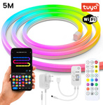 Neon PRO RGBIC LED 5M 21W IP65 + Pilot WiFi TUYA