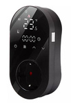 Gniazdko Termostat 16A Czarny PS Wifi TUYA