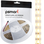 PSMART Taśma LED 24V WS2811 2835 MONOIC WW 3000K IP65 10mm 120led/m 5m