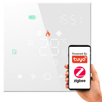 Termostat ZigBee zwierny piec Biały Seria PS TUYA