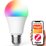 Inteligentna Żarówka LED RGB+CCT E27 ZigBee TUYA
