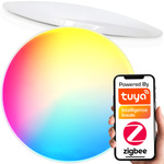 Inteligentna lampa sufitowa SLIM LED 24W RGB+CCT ZigBee HUE TUYA