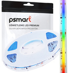 PSMART Taśma LED COB 24V RGBIC IP20 10mm 720led/m 5m