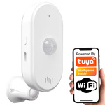 Czujnik Ruchu PIR z Alarmem Dźwiękowym USB-C WiFi TUYA