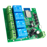 TUYA 4CH DC 5-32V 4 kanały Wifi+RF beznapięciowy