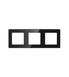 PSMART Potrójna ramka czarna szkło do urządzeń serii RM