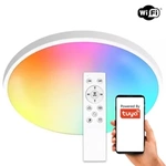 Inteligentna lampa sufitowa SLIM LED 24W  RGB+CCT WiFi TUYA