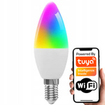 Żarówka E14 RGB + CCT WiFi TUYA