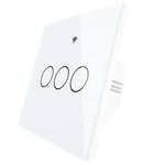 Przełącznik 3 kanały opcja bez N biały ZigBee TUYA