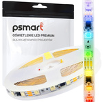 PSMART Taśma LED 12V RGBIC 5050 IP20 10mm 60led/m 5m