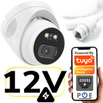 Outdoor Security Camera 5MP 2.8mm IP66 POE 12V ONVIF Ethernet TUYA