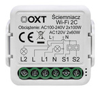 OXT mini dimmer module 2 circuits WiFi TUYA