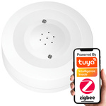 Inteligentny Czujnik Zalania Alarm dźwiękowy Syrena ZigBee TUYA