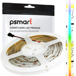 PSMART Taśma LED COB 24V RGB-IC WS2811 JST+INJECT 10mm IP65 720 led/m 5m