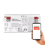 Kontroler LED 5 w 1 RGBCCT 15A RF 2.4GHz + WIFI + BLUETOOTH Seria GL TUYA