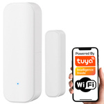 Magnetic Door/Window Contact Sensor White WiFi TUYA