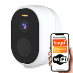 Kamera bateryjna wewnętrzna / zewnętrzna 3 Mpx IP66 USB-C WiFi TUYA