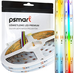PSMART Taśma LED COB 24V RGB+CCT IP20 12mm 840led/m 5m