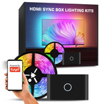 Zestaw Sync Box 2 HDMI 2 USB + taśma LED RGB WiFi TUYA