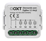 Moduł OXT mini sterownik scen 12 akcji 230V ZigBee TUYA