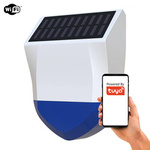 Zewnętrzna solarna syrena alarmowa 95 DB WiFi TUYA