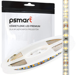 PSMART Taśma LED 24V WW 3000K 2835 IP20 8mm 120led/m 5m