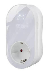 Gniazdko Termostat 16A Biały PS Wifi TUYA